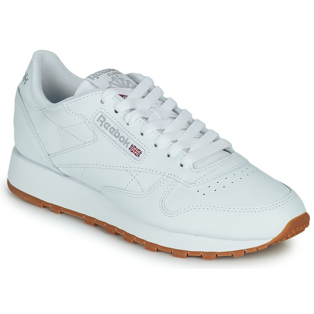 Reebok Women's Classic White Leather Sneakers size 9(EXCELLENT CONDITION)